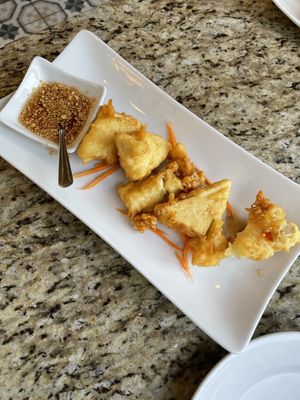 Fried tofu appetizerr  at SukhoThai - Uptown  in New Orleans