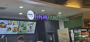 Saperate Vegetarian Menu at DMK - Imm Rice & Noodle (Magic Garden Food Court) in Bangkok