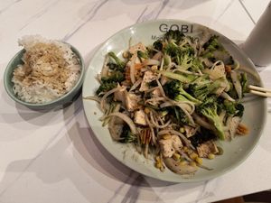  at Gobi Mongolian BBQ in Santa Cruz