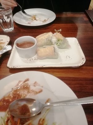 Summer Rolls with tofu at Viet Chefs in North London