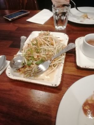Papaya Salad (vegan) at Viet Chefs in North London