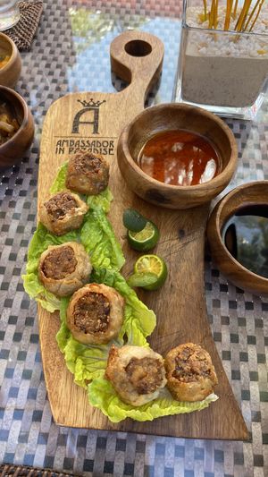 Vegan Fries Siomai  at Ambassador In Paradise Resort in Boracay