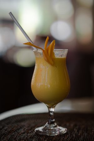 Fresh organic juices and shakes at Ambassador In Paradise Resort in Boracay