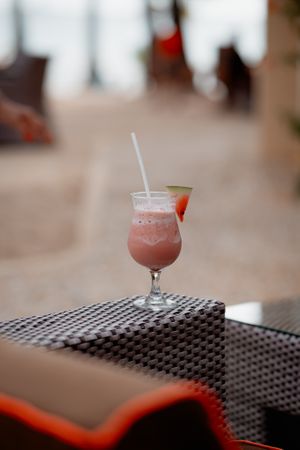 Fresh organic vegan smoothies at Ambassador In Paradise Resort in Boracay