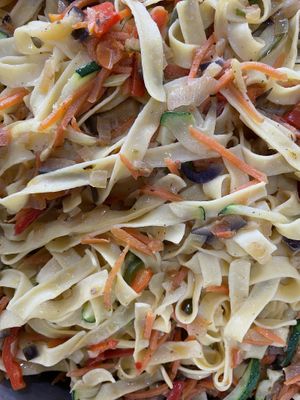 Pasta con verduras   at La Toscana A Casa in Barcelona