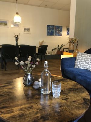 Inside   at Margit Café in Helsingborg