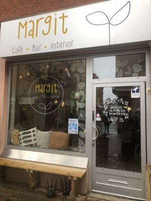 Seen from outside   at Margit Café in Helsingborg