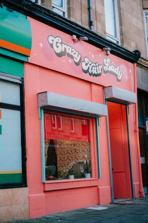  at Crazy Hair Lady in Glasgow
