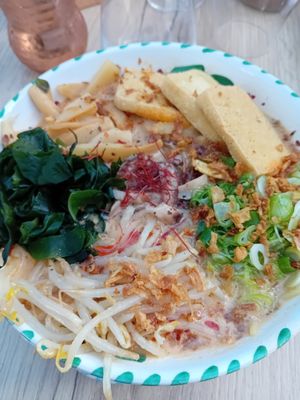 Vegan ramen, very good! at Miss Bao in Rennes