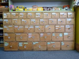 Herbs and Spices  at Dyfi Wholefoods in Machynlleth