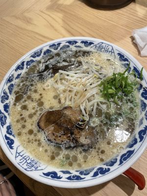 vegan tonkatsu ramen  at Ramen Kiou - JR Shin-Osaka Station in Osaka