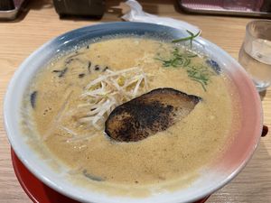 vegan miso ramen  at Ramen Kiou - JR Shin-Osaka Station in Osaka