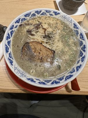 Tonkotsu style ramen!  at Ramen Kiou - JR Shin-Osaka Station in Osaka