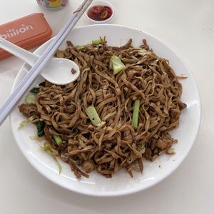 Mee Pok Goreng  at Gandhara Vegetarian Restaurant in Kuching