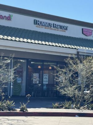 Signage   at The Hummus Factory in Manhattan Beach