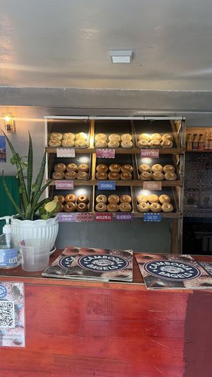 Bagles  at Cambodia Bagels in Phnom Penh