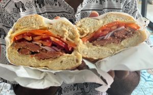   at Cambodia Bagels in Phnom Penh