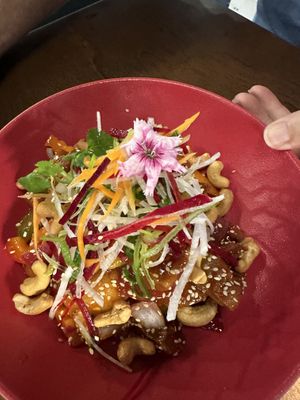 Sweet and Sour "Chicken”  at Khu Khu CBD in Auckland