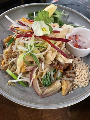 Tempeh Pad Thai  at Khu Khu CBD in Auckland