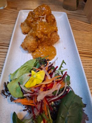 Crispy satay tofu at Khu Khu CBD in Auckland