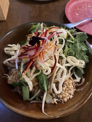 Tofu pad Thai   at Khu Khu CBD in Auckland