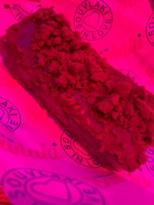 Biscoff cheesecake  at I Should be Souvlaki Canteen   in Brunswick