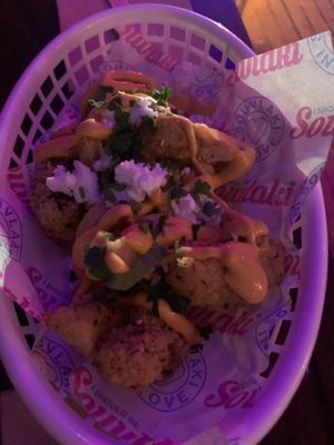 Cauli poppers at I Should be Souvlaki Canteen   in Brunswick