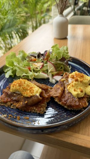 Eggs Benedict   at Janym in Pai