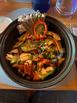 Gericht Old but Gold mit Tofu Vegan at Ma's Monkie in Aachen