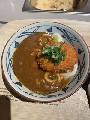 Vegan Katsu (Veganuary special - size small)  at Marugame Udon - Kensington Arcade in West London