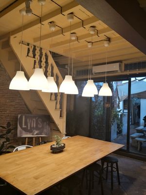 Interior at Lyn's The Shanghai Cafe in Songkhla