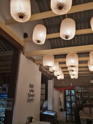 Interior of restaurant. at Lyn's The Shanghai Cafe in Songkhla