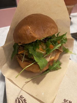 Chicken vegan  at Savta in Barcelona