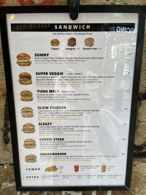 menu (september 2024)  at Savta in Barcelona