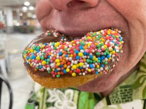 . at Donut Bros in Elizabeth