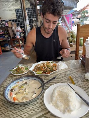   at Noi & Ni Restaurant in Nong Khiaw