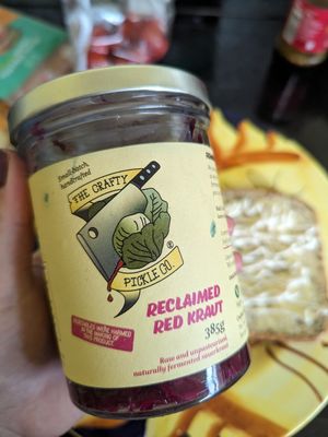 Red Kraut at The Crafty Pickle Co. in Caldicot