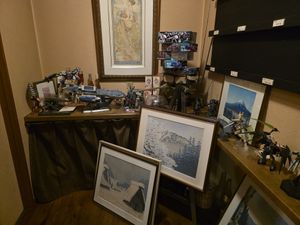 decorations at Sakurajaya in Gifu