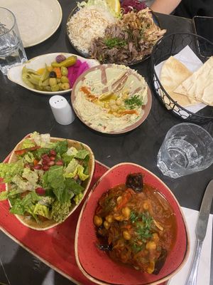   at Libano Restaurant in South West London