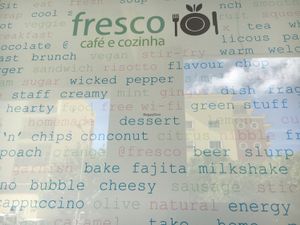 look for vegan at Cafe Fresco in Lagos