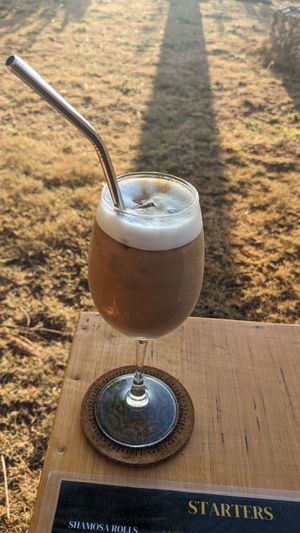 Iced Latte (90PHP | 1.6$) at Belle's Beach Bar in San Juan