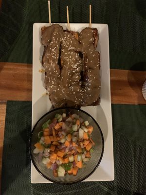   at Belle's Beach Bar in San Juan