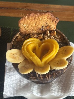   at Belle's Beach Bar in San Juan