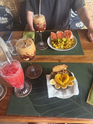   at Belle's Beach Bar in San Juan