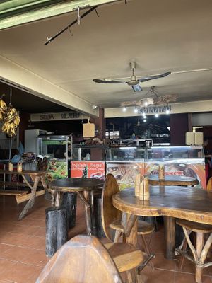 Front counter  at Soda Milagro Y Servicio A Domicilio De Gas  in Puntarenas