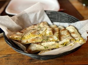 Kulcha  at Namaste Indian Restaurant in Manuel Antonio