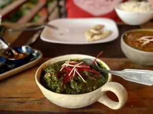 Saag  at Namaste Indian Restaurant in Manuel Antonio