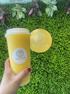 Mango Slush 😜🥭✨  at Tea O'clock in San Leandro