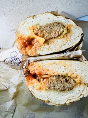   at Ike's in San Francisco