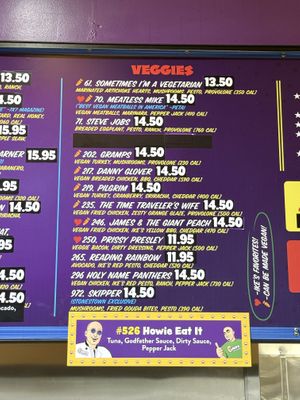   at Ike's in San Francisco